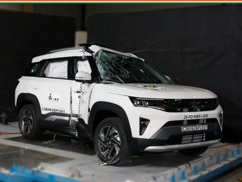 Maruti Suzuki Brezza Facelift- Crash Test