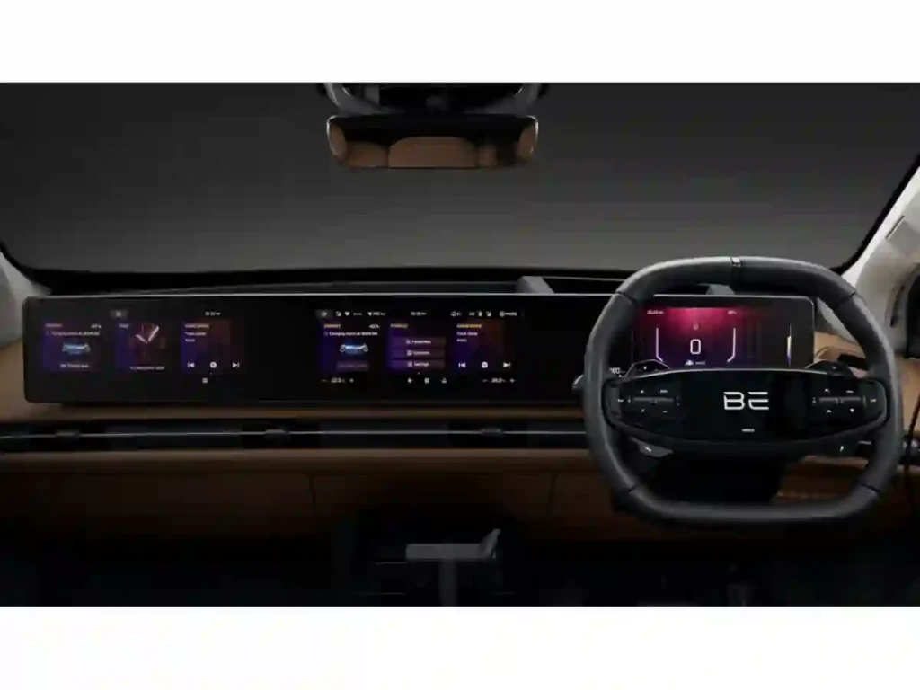 Mahindra BE 6 Sporteq- Interiors