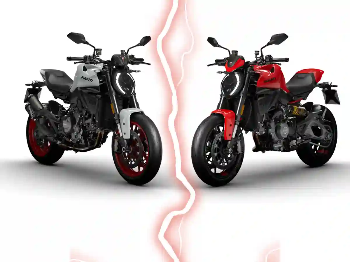 Ducati Monster Vs Monster+ Ducati Monster Vs Monster+