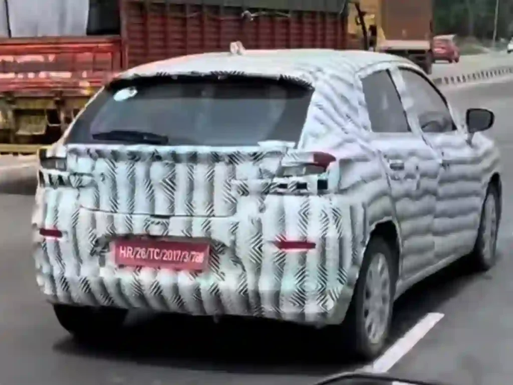Maruti Baleno Facelift 2026 Spotted Before Launch