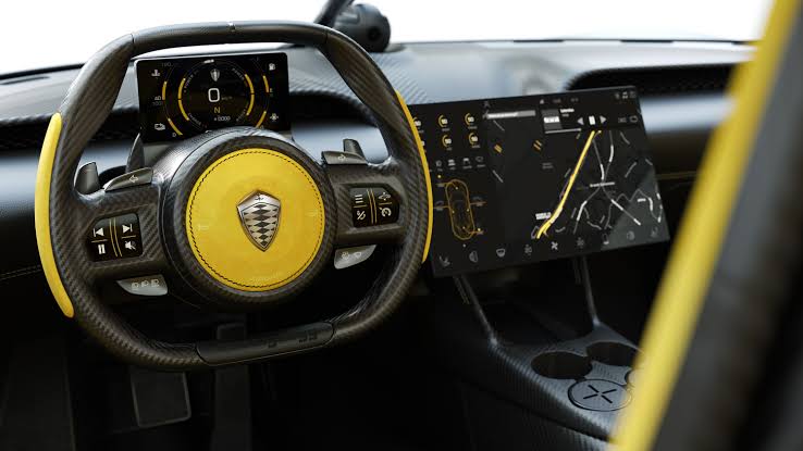 Koenigsegg Gemera Dashboard 