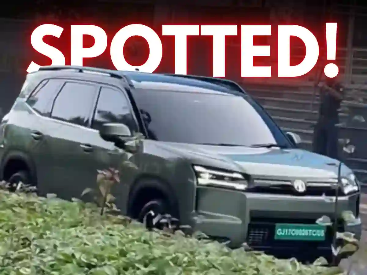 MG Hector Tomahawk EV Spied